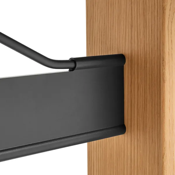 Passerelle Bord 95x300 cm Lackad Ek / Svart