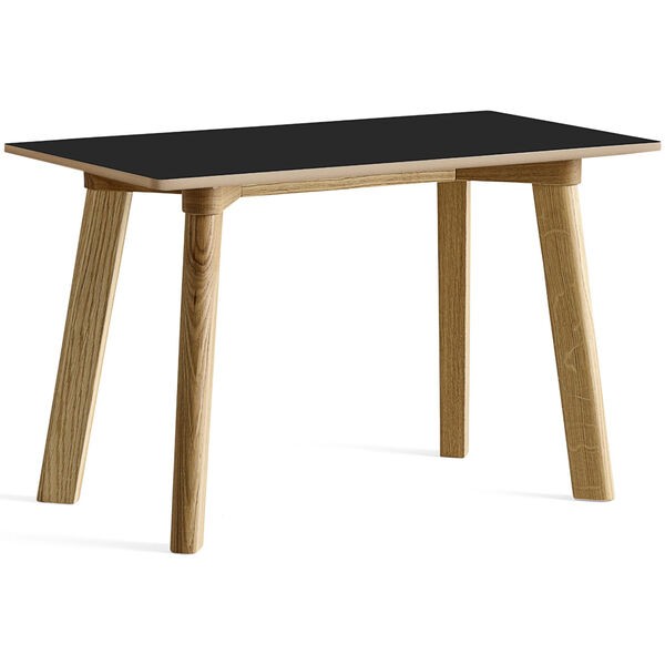 CPH Deux 215 2.0 Bänk 75 cm Svart / Vattenbaserad Lackad Ek