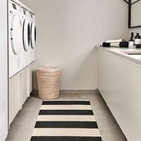 Bob Teppe 70x300 cm Black / Vanilla