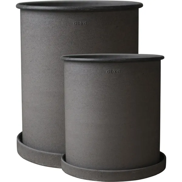 Plant Krukke 2-pak Brun