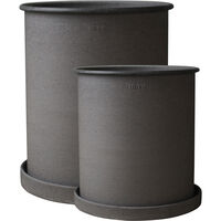 Plant Krukke 2-pak Brun