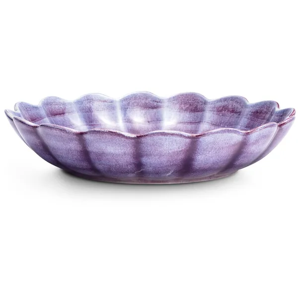 Oyster Skål 31 cm Lilla