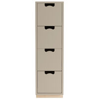 Snö J4 Chest Of Drawers Dark Sand Base Oak