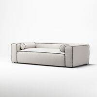 Grand Hue 2-Seter Sofa Steam White / Mine Graphite
