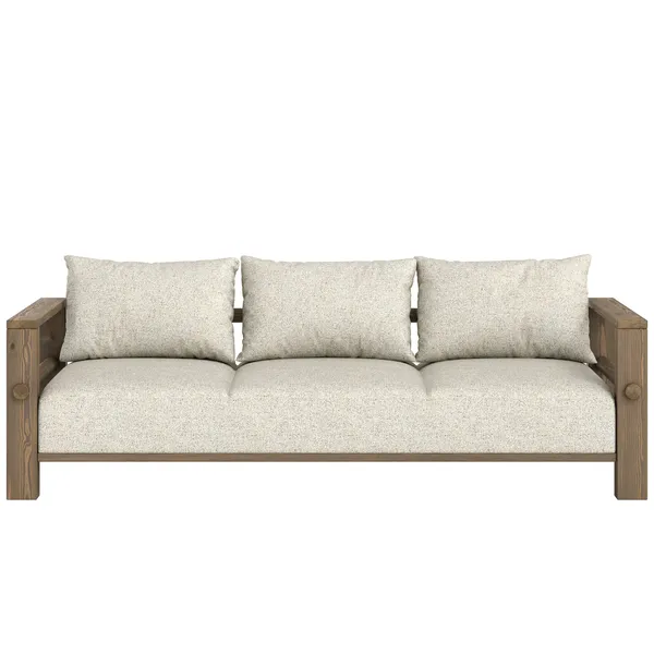 Bare Sofa Bed Carob Brown / Soft Chalk