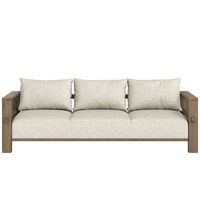 Bare Sofa Bed Carob Brown / Soft Chalk