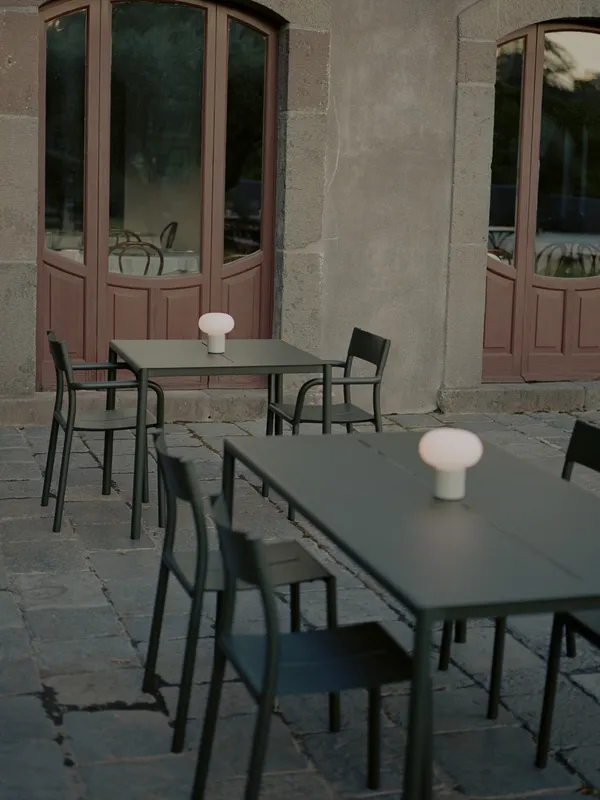 May Table 170x85 Outdoor Steel Dark Green