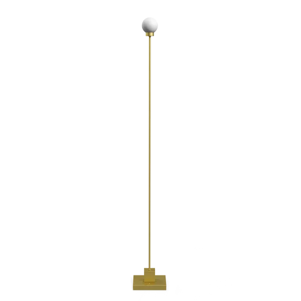 Snowball Portabel Golvlampa Grey Beige