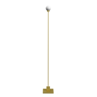 Snowball Portabel Golvlampa Grey Beige