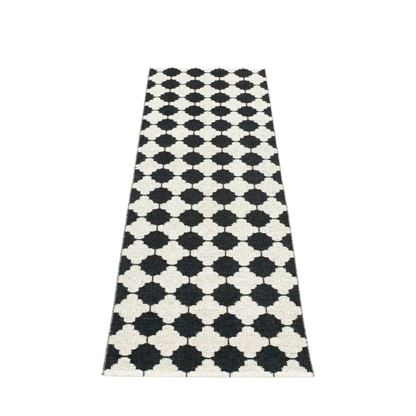 Marre Matto 70x150 cm Musta/Vanilija/Koralli