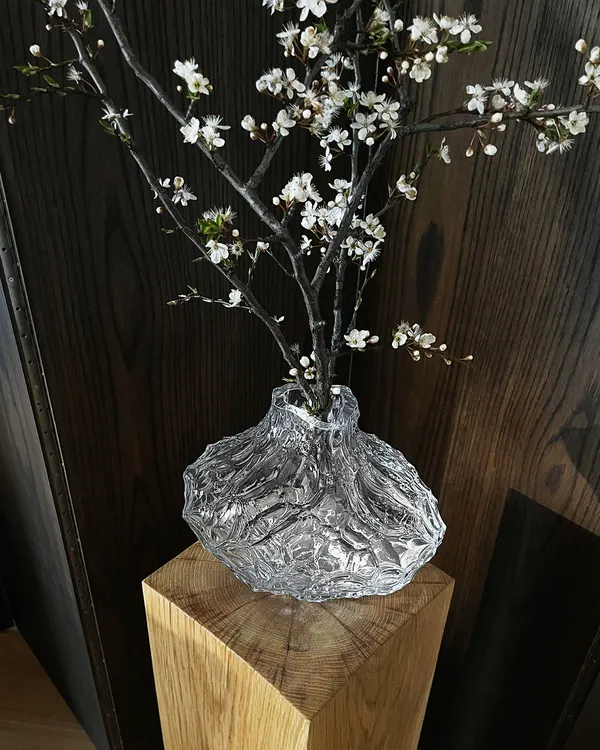 Canyon Vase 23 cm Klar