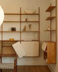 Library Hylde 1852cm Stål/Eg