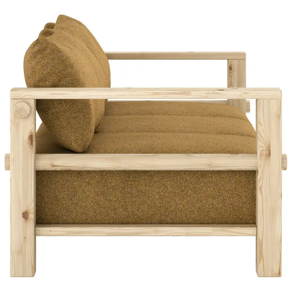 Bare Sofa Bed Raw / Golden Ochre