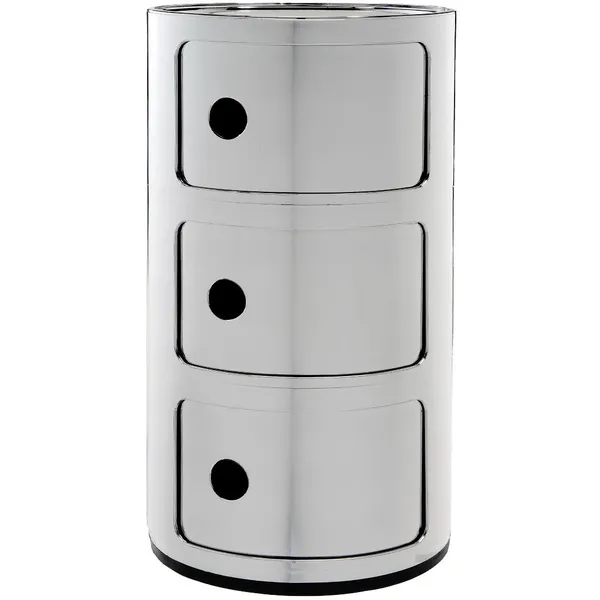 Componibili Metal Opbevaring med 3 Rum Kobber