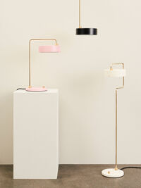 Petite Machine Golvlampa Oyster White