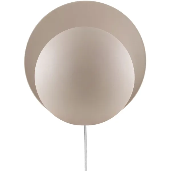 Orbit Vegglampe Beige