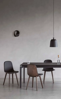 Yuuga Barstol H65 cm Smoked Oak/Svart