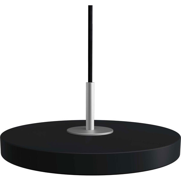 Asteria Micro Pendel Sort / Stål