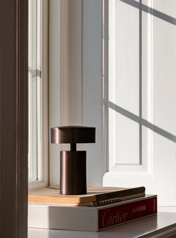 Column Table Lamp Portable (CE-ETL-UK) Bronze
