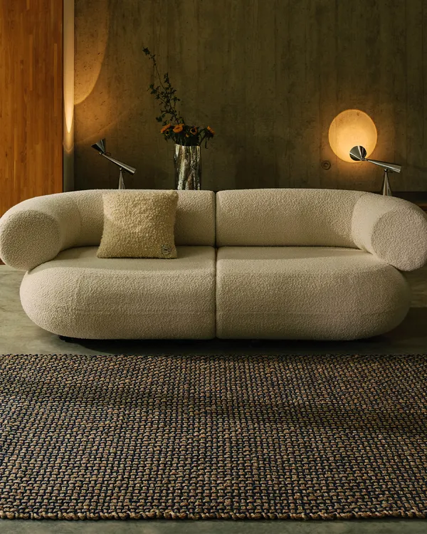 Weave Matta 200x300 cm Blå