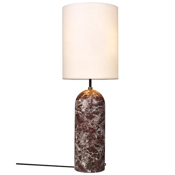 Gravity Floor Lamp Maroon / White