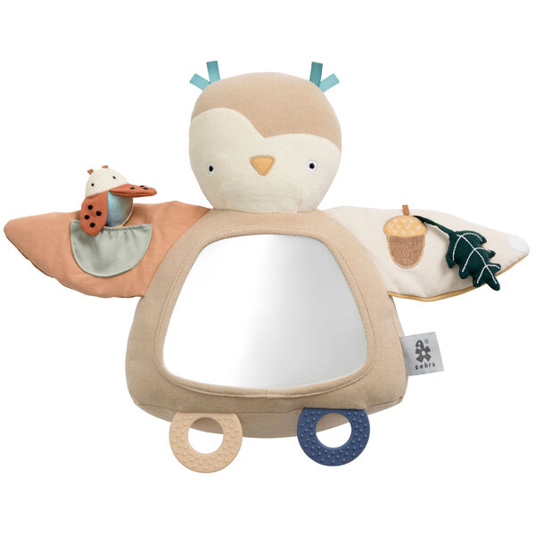 Blinky The Owl Aktivitetslegetøj Maple Beige