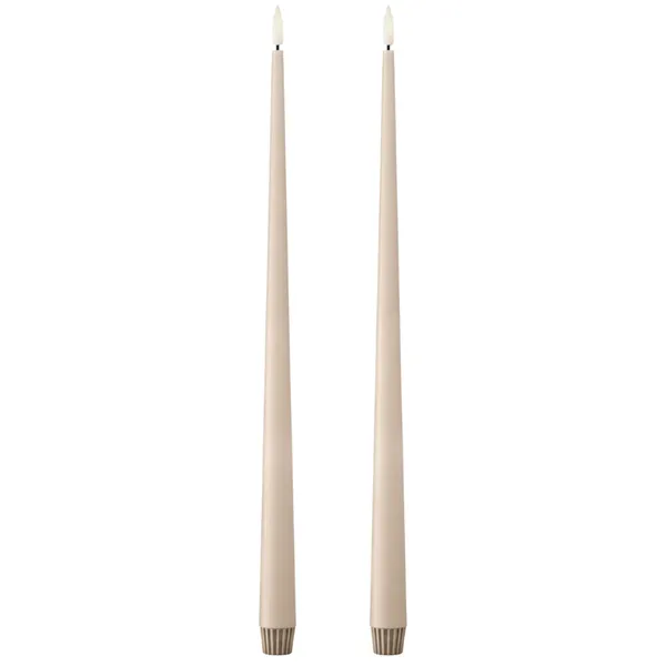 Led-Lys 2-pak 40 cm Ice Latte