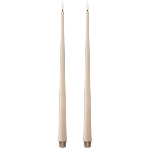 Led-Lys 2-pak 40 cm Ice Latte