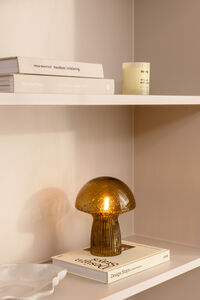 Fungo Bordlampe Special Edition 16 cm Brun