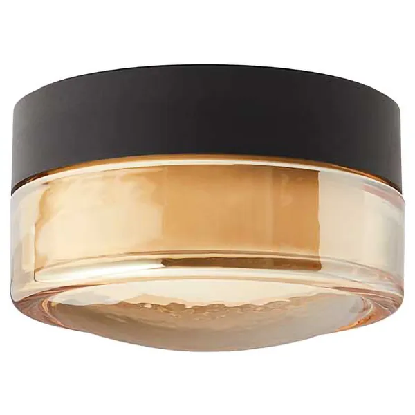 Loom Design Otto Convex Clear Væglampe Ø13 cm Amber