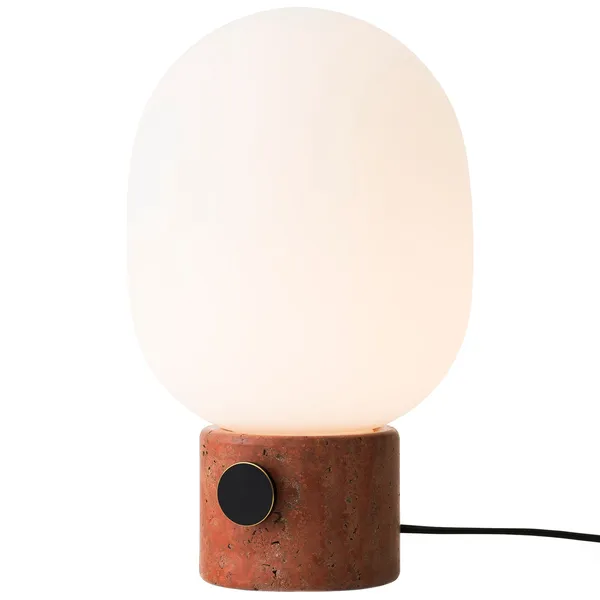 JWDA Bordlampe Red Travertine