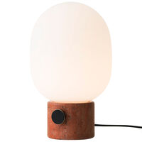 JWDA Bordlampe Red Travertine