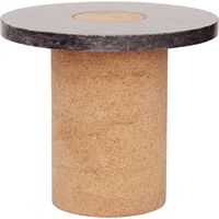Sintra Bord Sort Marmor Ø 39 cm