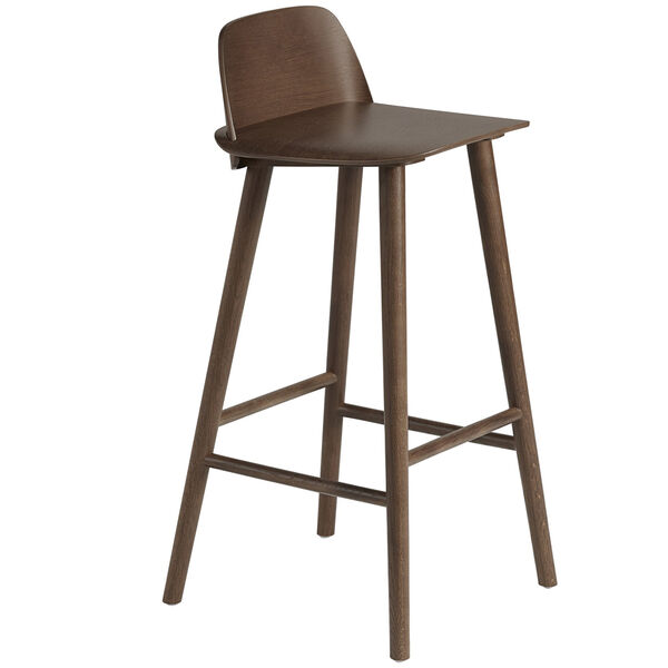 Nerd Barstol 75 cm Mørkbeiset Eik