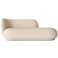 Rico Brushed Divaani Vasen Luonnonvalkoinen