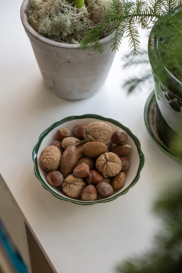 Fleur Skål 15 cm 4-pk Mørkegrønn
