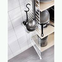 String Gavel Golv 30x85 cm 1-pack Vit