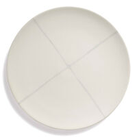 Zuma Plate Medium 28 cm Salt