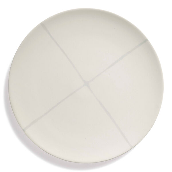 Zuma Plate Medium 28 cm Salt