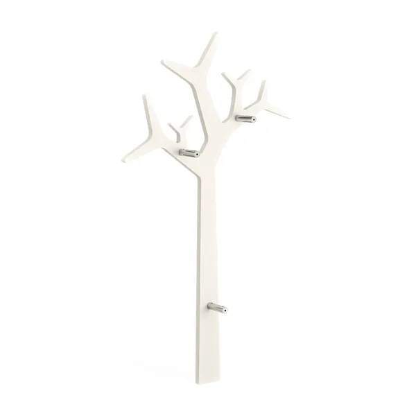 Tree Klädhängare Väggmonterad 134 cm Soft White