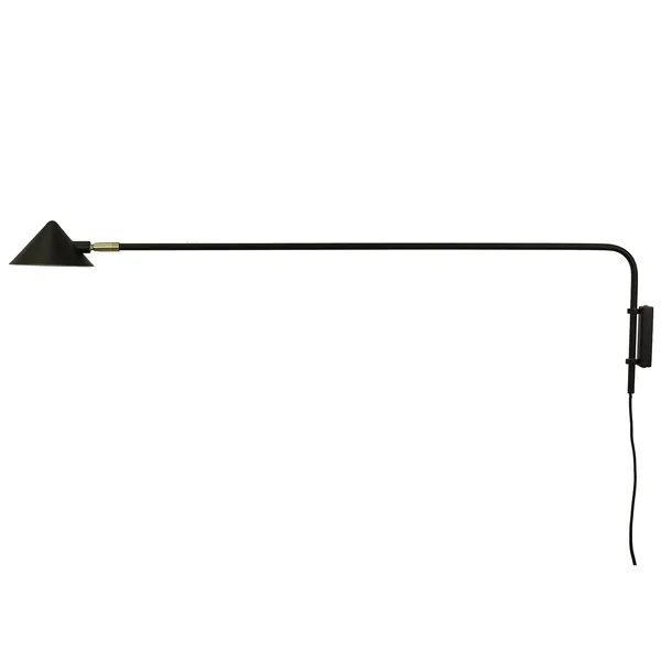 Kelly Long Wall Lamp Black