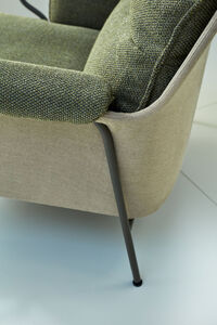 Lyra Armchair With Footstool Safire 005