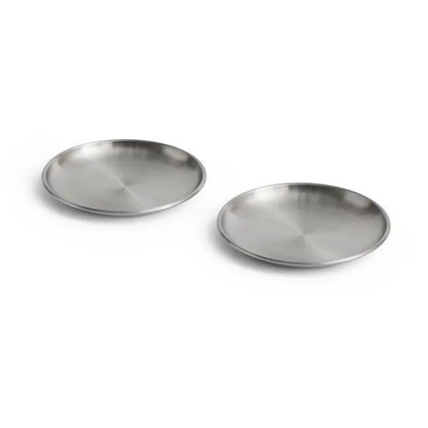 Outdoor Market Steel Plate Set of 2 Small