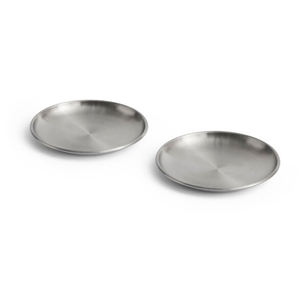 Outdoor Market Steel Plate Set of 2 Small