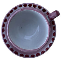 Amalfi Cappuccinokopp Med Fat Rosa