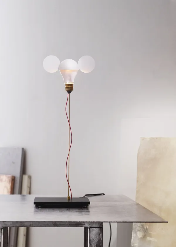 I Ricchi Poveri Toto Bordlampe Hvid