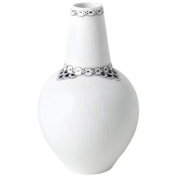Black Lace Vase 15 cm