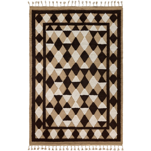 Oriental Grid Tæppe 250x350 cm Brunt