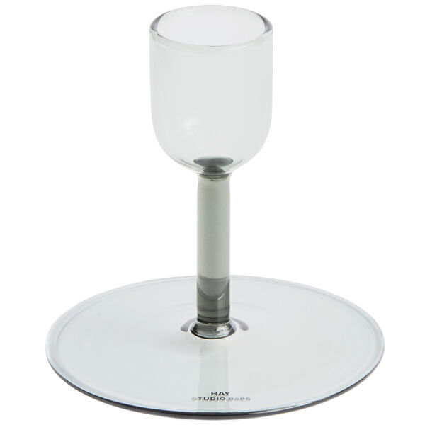 Tiny Candleholder Straight Grey
