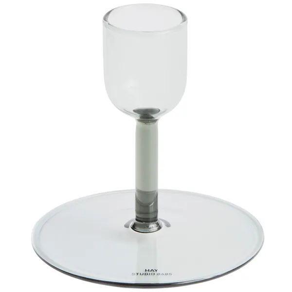Tiny Candleholder Straight Grey